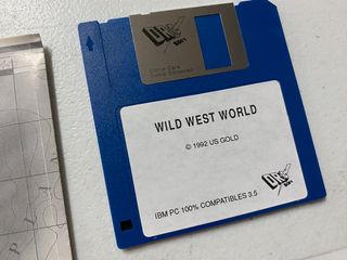 Wild West World PC Caja Cartón Disco VIDEOJUEGO