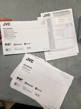 JVC KW-DB93BT Receptor CD Duplo DIN