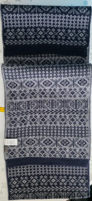 Sciarpa uomo Springfield Blu e Grigio