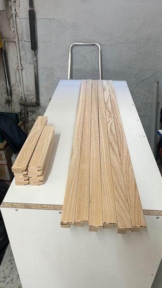 Tiradores Roble Macizo 1200mm