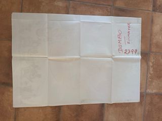 Póster Original Dumbo Walt Disney Productions