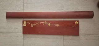 Zócalo de madera para suelo o techo