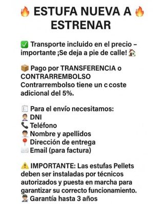 Estufa pellets Maxima Fundición - RE141027 Nueva