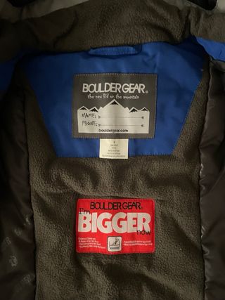 Ropa de esquí niño/niña 5 años Boulder Gear
