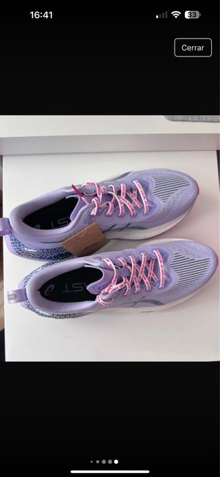 Zapatillas Asics Superblast Mermaid Morado/Plata