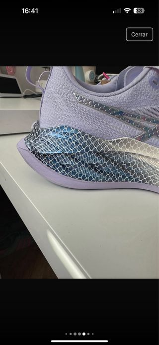 Zapatillas Asics Superblast Mermaid Morado/Plata