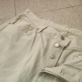 Jeans Levi's 501 white made in USA Vintage 90s