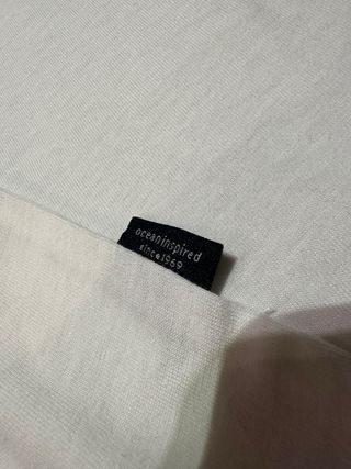 Camiseta Quiksilver Manga Larga Blanca Talla M