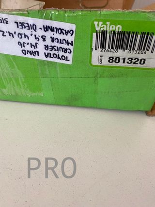 Kit embrague toyota 801320