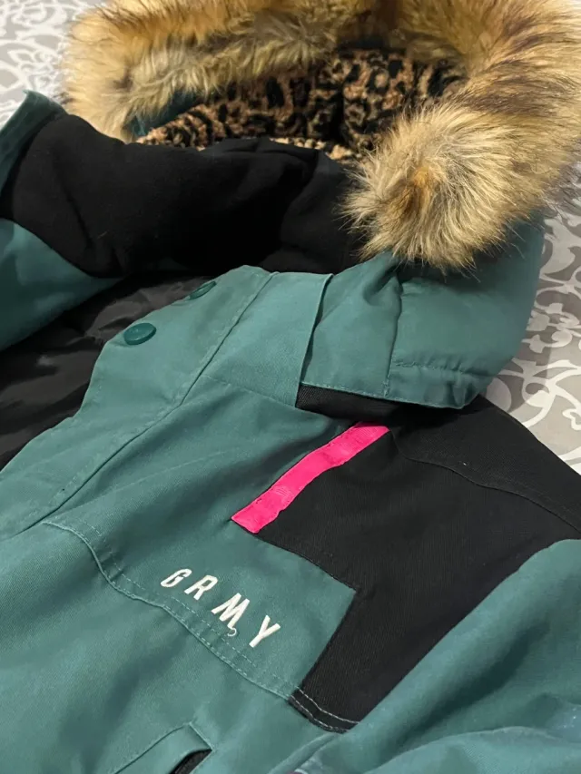 Chaqueta Invierno GRMY Morado/Verde