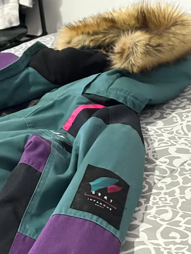 Chaqueta Invierno GRMY Morado/Verde