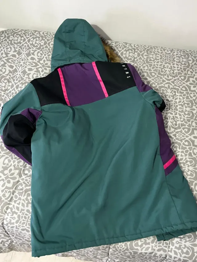 Chaqueta Invierno GRMY Morado/Verde