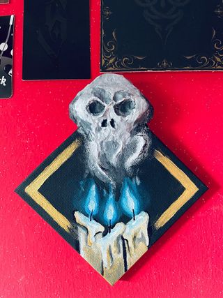 Quadretto Spell dipinto a mano