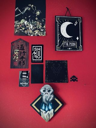 Quadretto Spell dipinto a mano