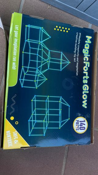 Magic Forts Glow Set de Construcción 140 Piezas