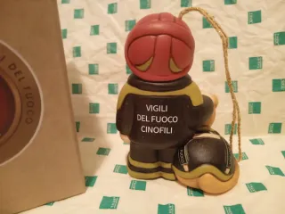 Addobbo Vigile del Fuoco cinofilo Cane thun natale