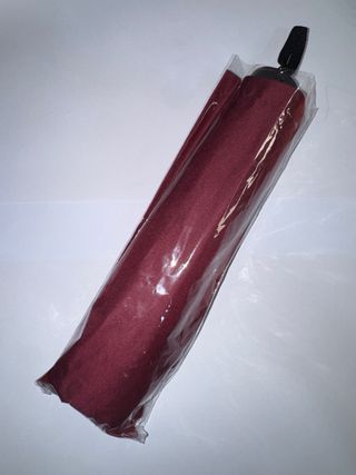 Paraguas plegable rojo