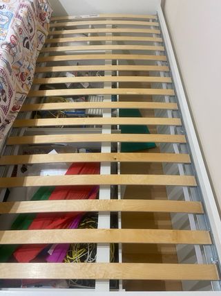 Cama 90x200 Ikea Slakt + Somier + Colchón