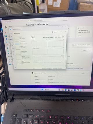 ROG Strix RTX 4090 Laptop i9 32GB RAM RTX 4090