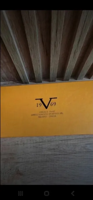 Pañuelo Versace Original Marrón