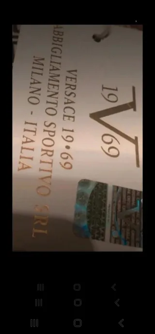 Pañuelo Versace Original Marrón