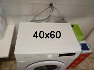 Lavadora Blanca marca Brandt