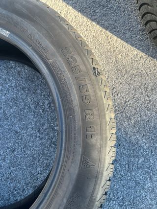 2 Neumáticos  Michelin 225/55R17 97H
