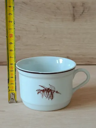 Juego 8 Tazas Café Vintage Porcelana