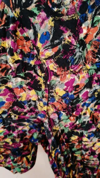 Camiseta Zara Woman Estampada Talla L