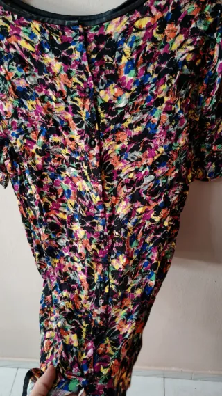 Camiseta Zara Woman Estampada Talla L