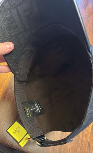 Cappellino Fendi Nero FF