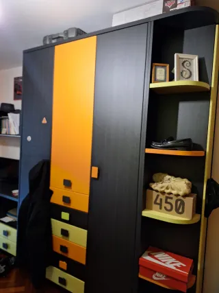 Cama nido 90 + Armario 1.85x2.40