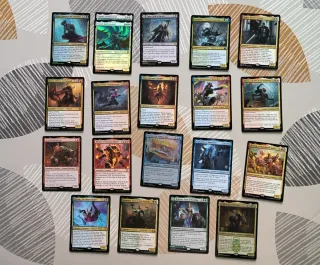 Lote 63 comandantes Magic