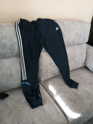 Chándal Adidas azul y Gris