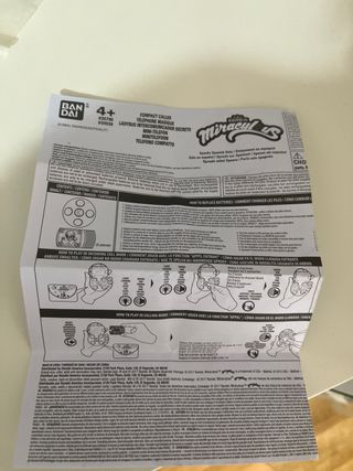 Intercomunicador Ladybug Miraculous