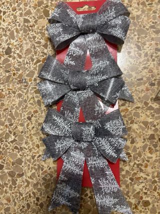 Lazos Decoración Navidad (4uds)