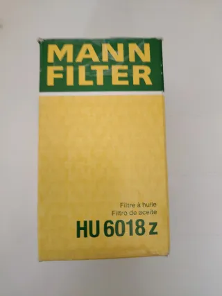 Filtro aceite MANN(HU 6018z)  OPEL ASTRA K 1.6