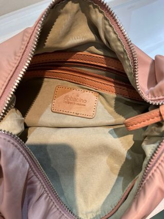 Abbacino bolso bandolera rosa impecable