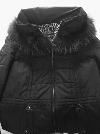 Giubbino Mostardini Collo Ecopelliccia Volpe Arg.