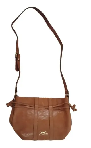 Bolso Bimba y Lola Piel Marrón Dorado