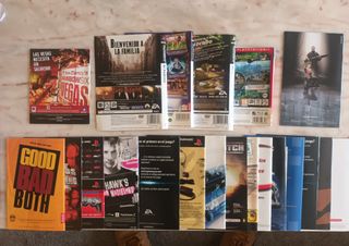 Bolsa 16 manuales PS2 + 4 portadas PS2/3