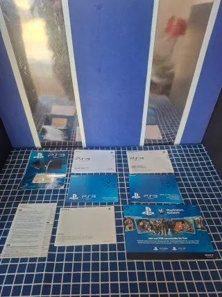 PS3 SUPERSLIM MANUALES ORIGINALES