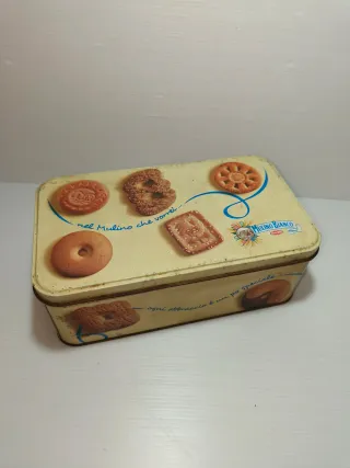 Scatola Latta Mulino Bianco Vintage