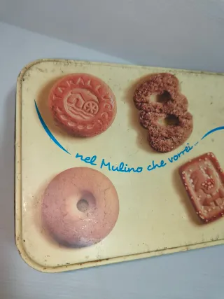 Scatola Latta Mulino Bianco Vintage