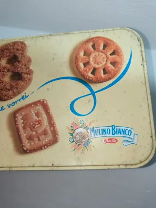Scatola Latta Mulino Bianco Vintage