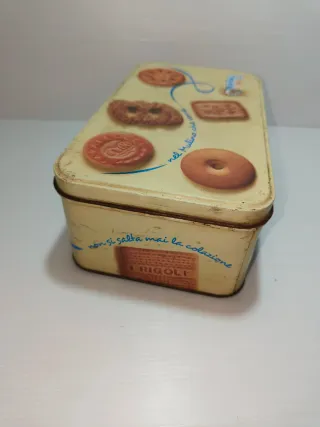 Scatola Latta Mulino Bianco Vintage