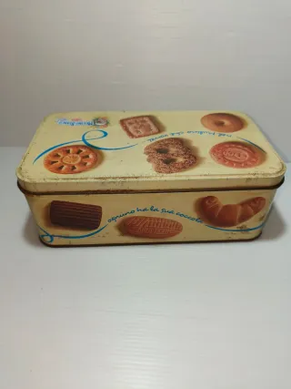 Scatola Latta Mulino Bianco Vintage