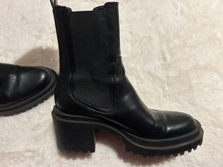 Botines Zara tacón grueso talla 39
