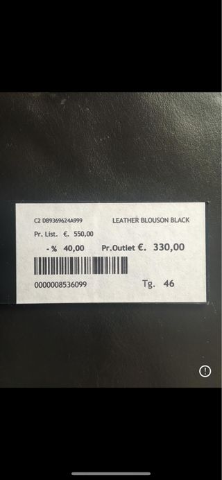 Chaqueta BIKKEMBERGS Cuero