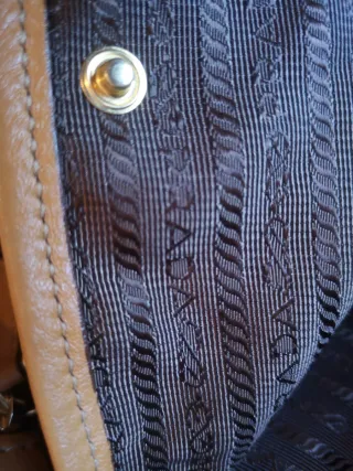 Borsa pelle ascellare Prada